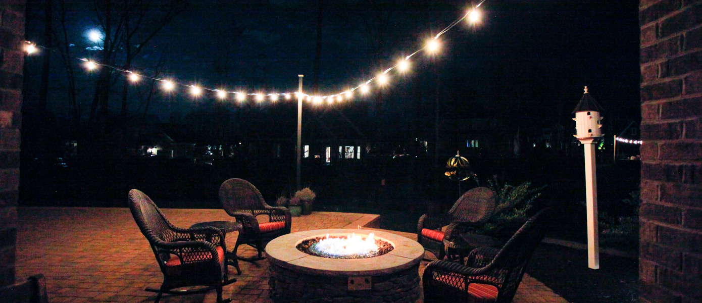string patio lighting Hanover VA