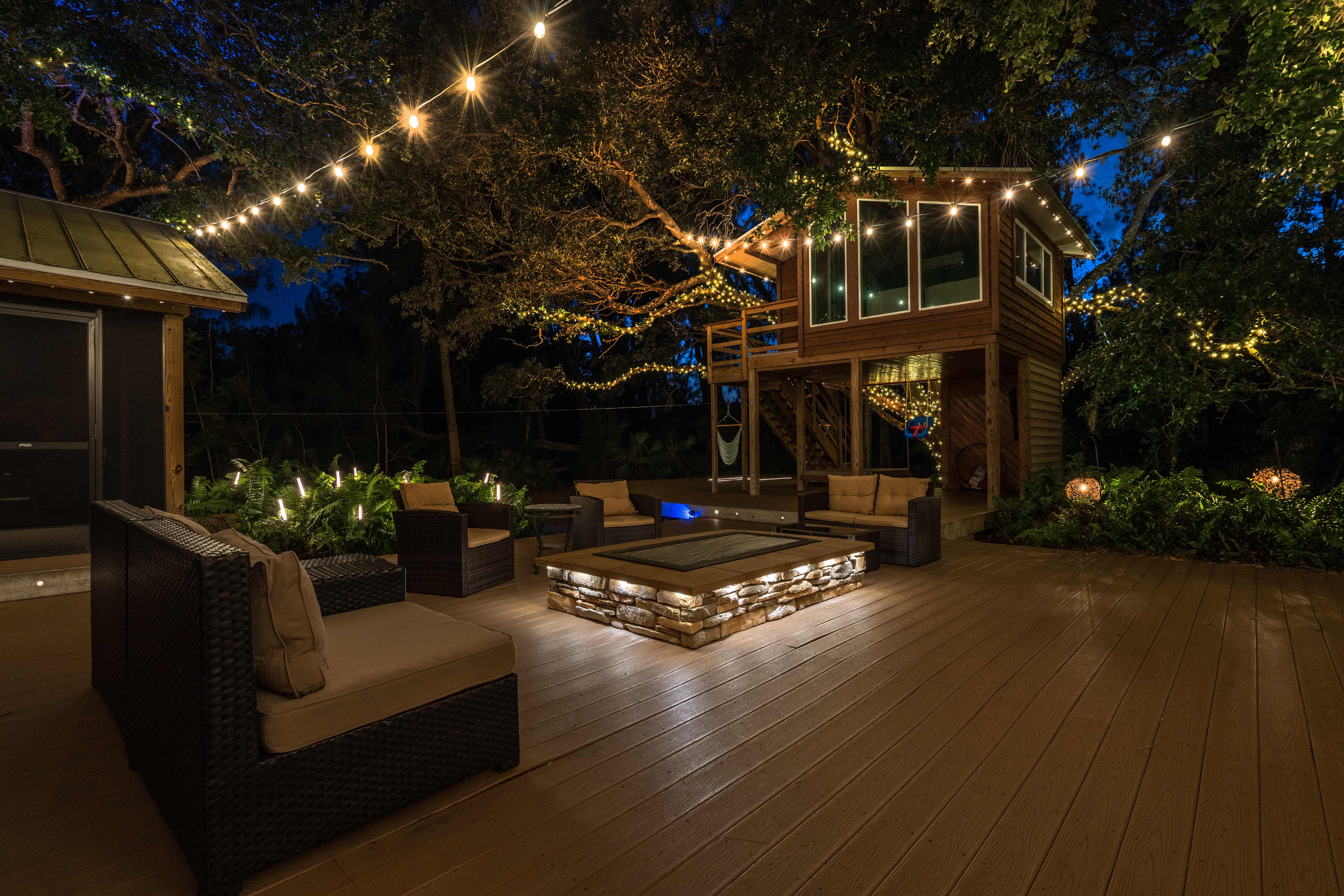 outdoor lighting patio