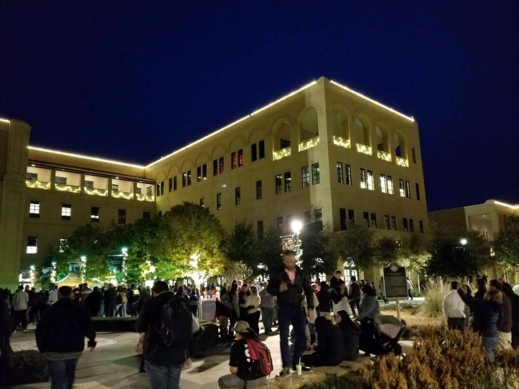 Outdoor holiday lighting 