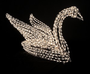 3D swan light