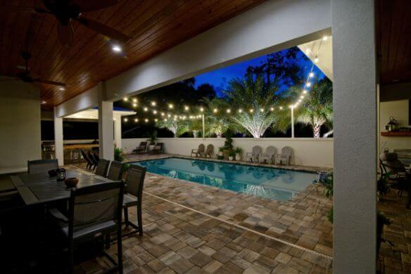 Pool and patio lighting 