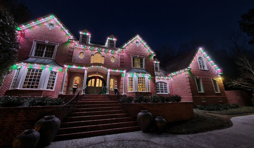 permanent roofline holiday lights near me Madeira OH