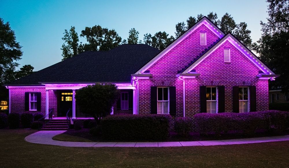 Glen Carbon permanent holiday lighting