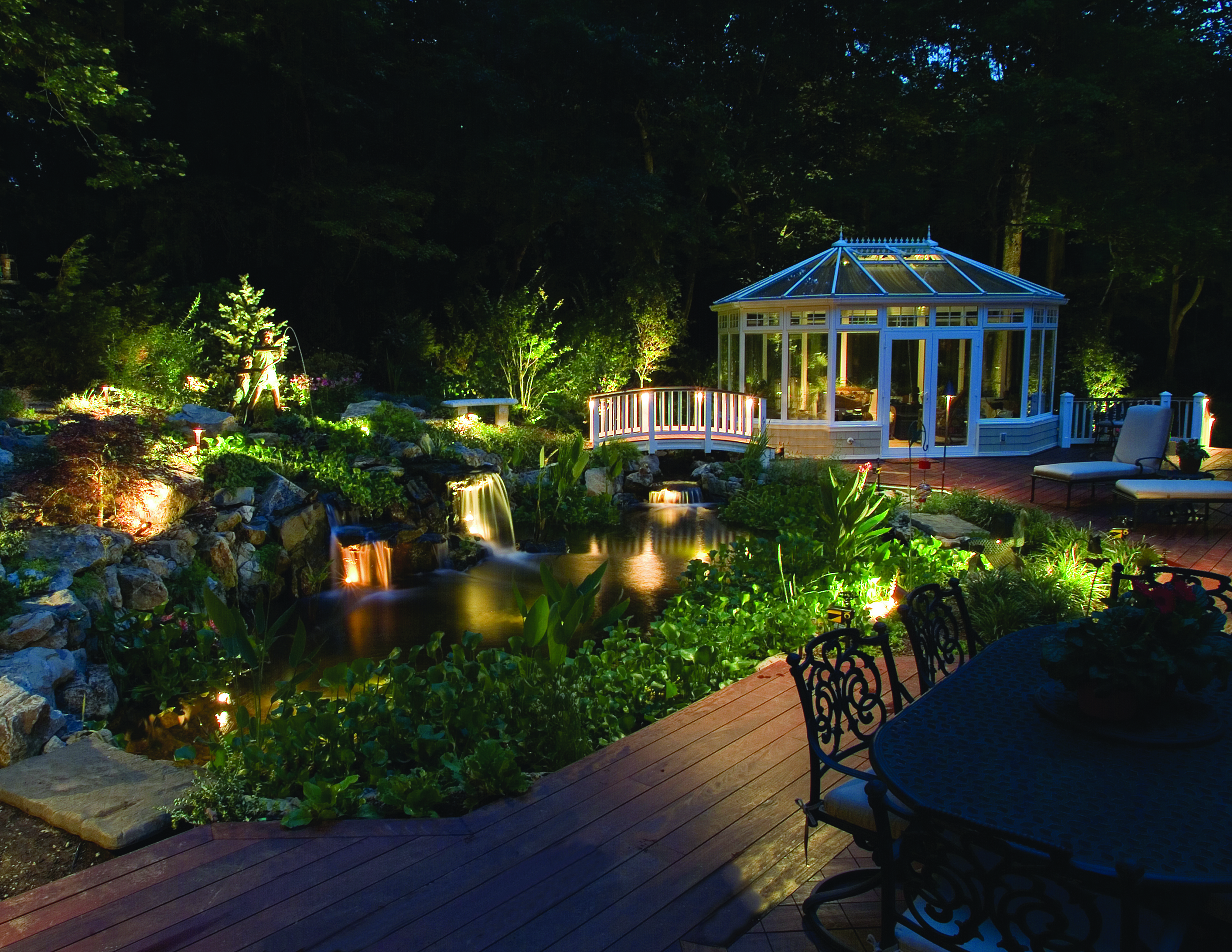 backyard lighting dayton ohio