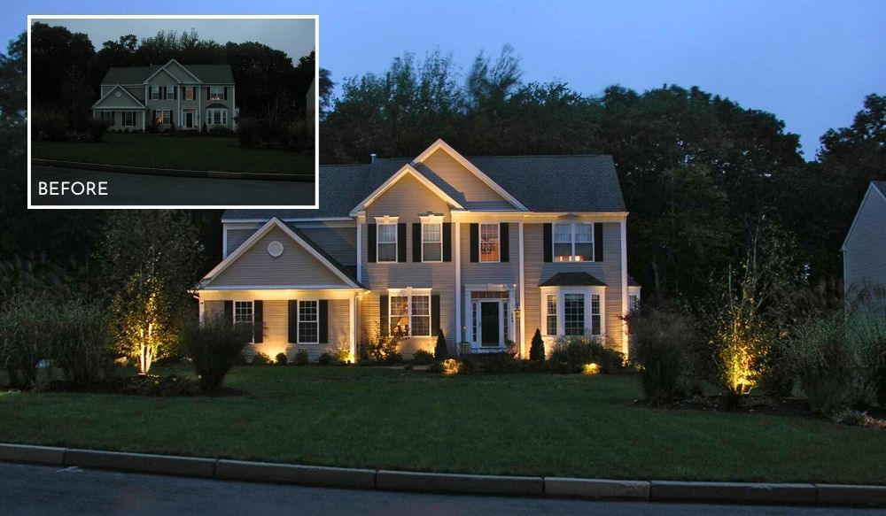 curb appeal lighting sells homes faster Dayton OH