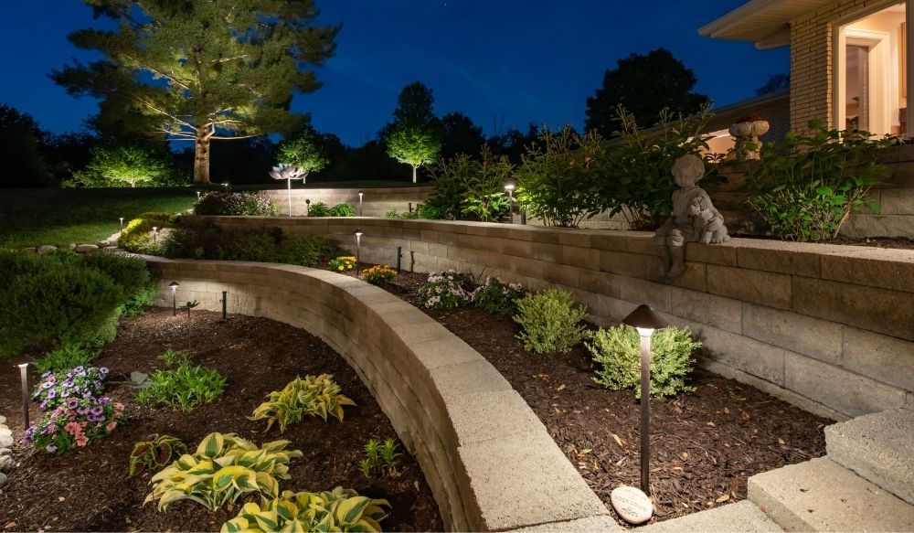 Kettering landscape lighting