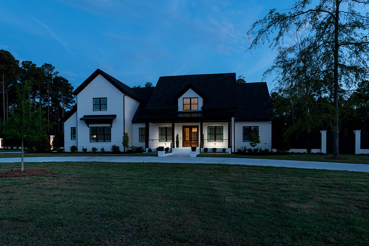 charleston home before exterior lighting services