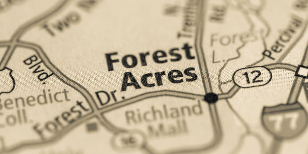 Forest Acres Map