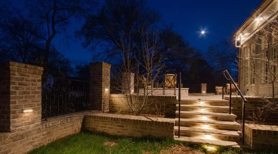 residential patio lighting 