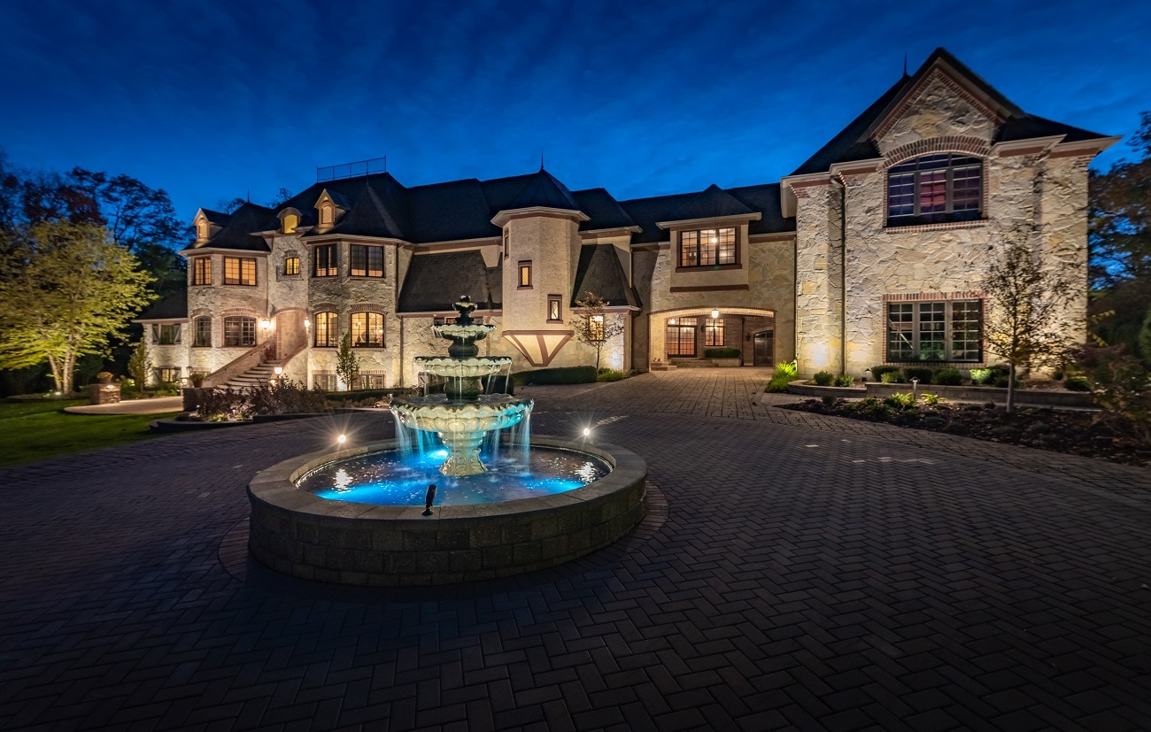landscape and fountain lighting