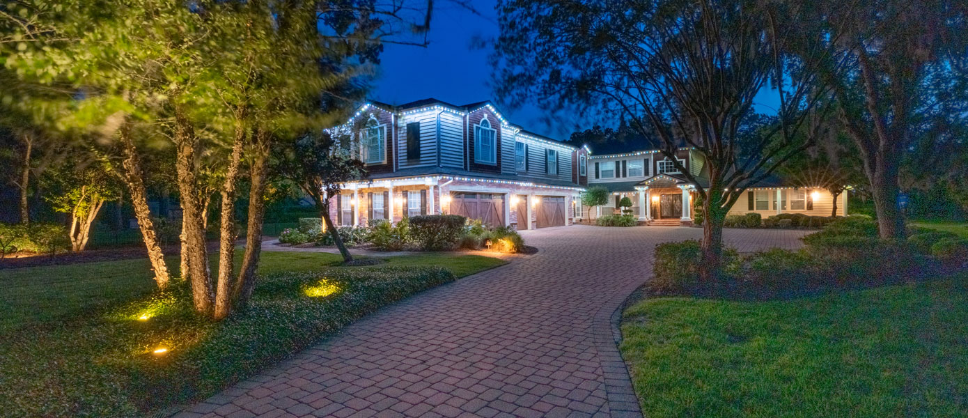 outdoor lighting in Manhattan, IL