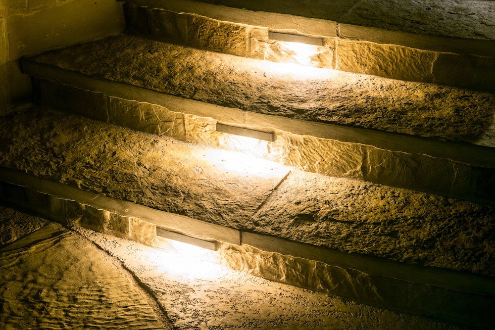stair pathway lighting highland illinois
