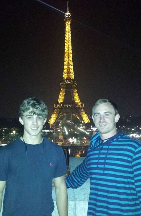 Justin & Jonathan in Paris