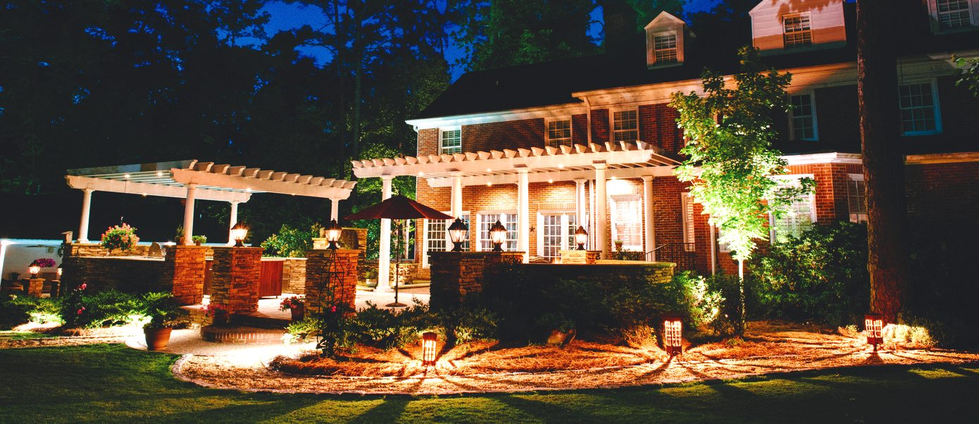 landscape lighting outdoor lighting company in Chapel Hill, NC