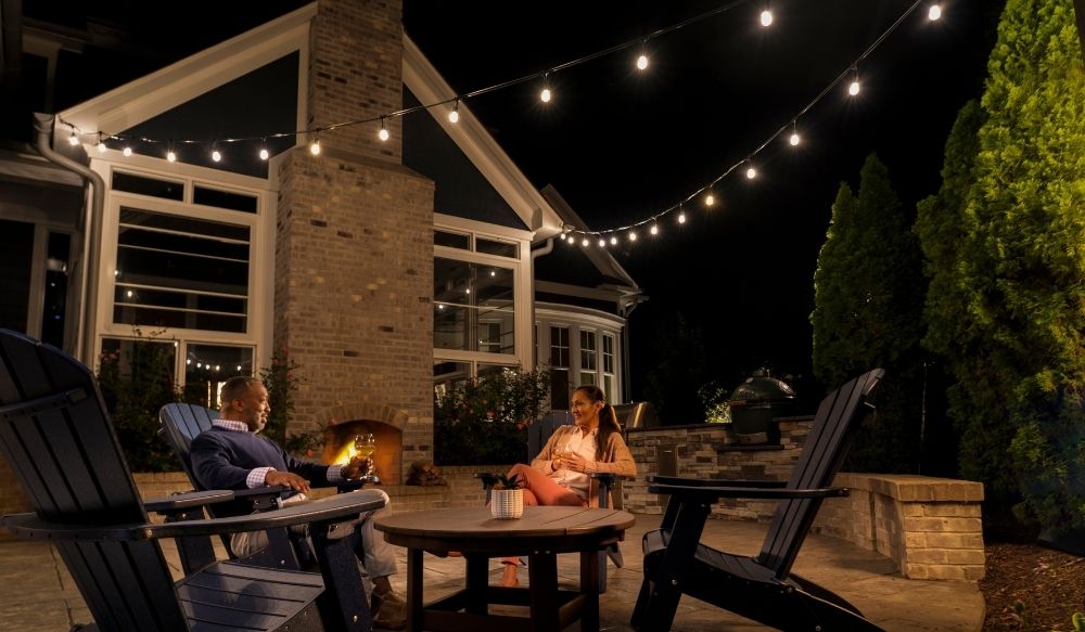 buy professional outdoor string lighting
