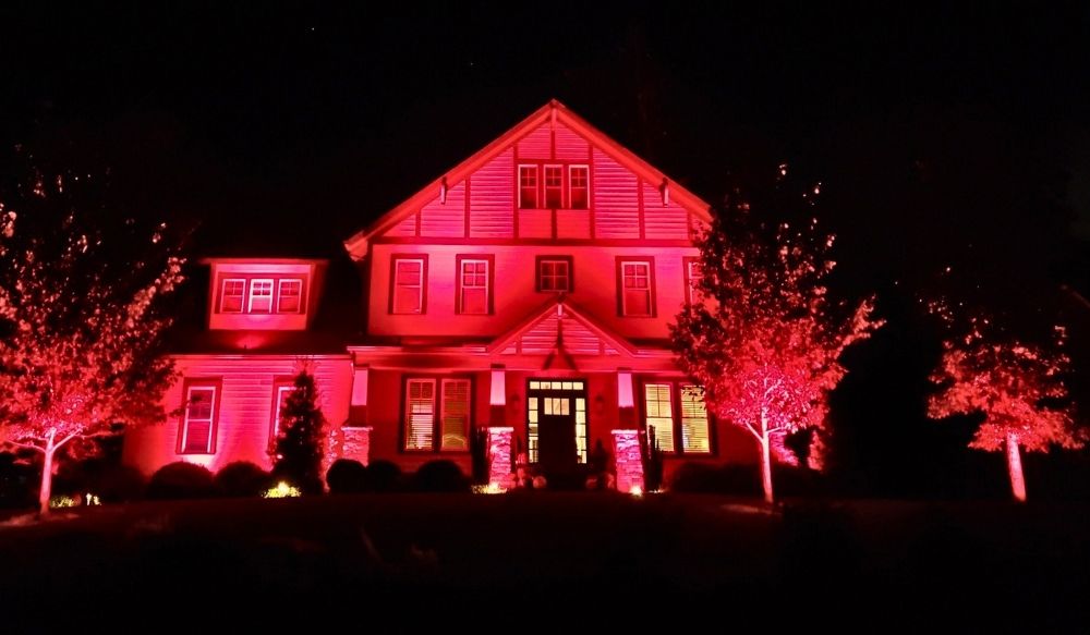 color changing landscape lighting