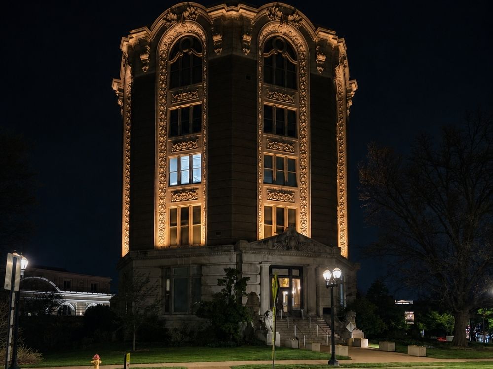 commercial outdoor lighting University City