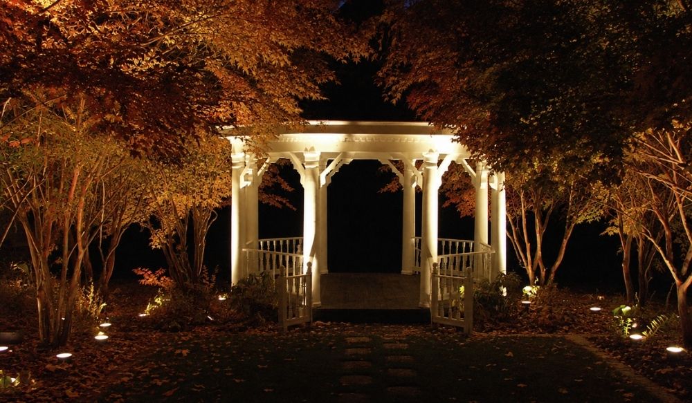 garden lighting for fall St. Louis
