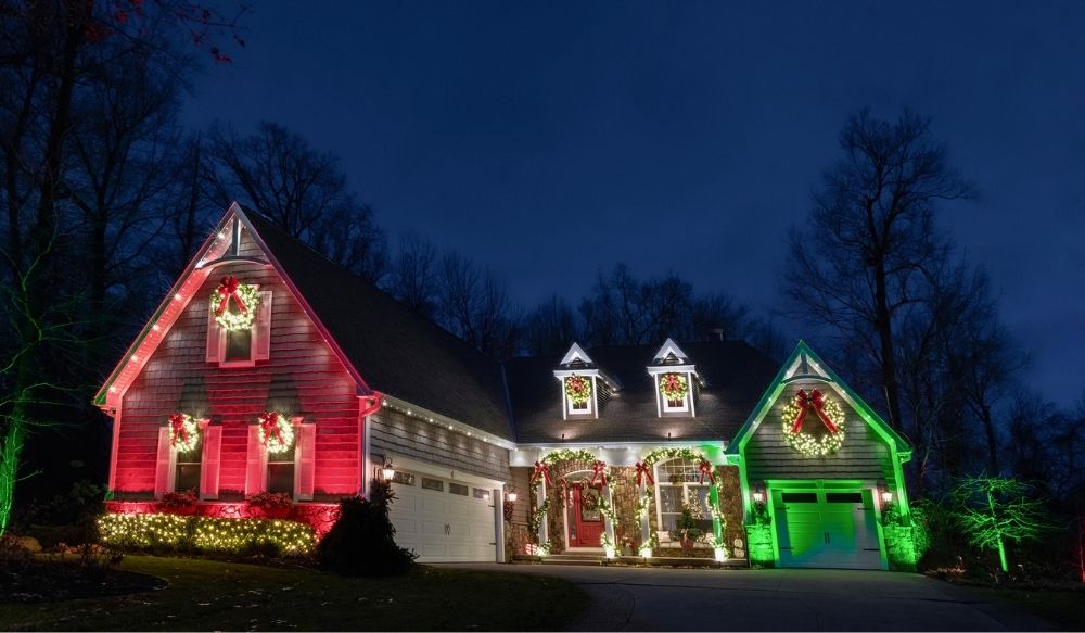 holiday light installers, St. Louis outdoor lighting company
