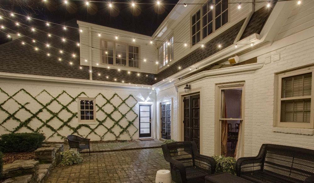 outdoor string lights, patio lights