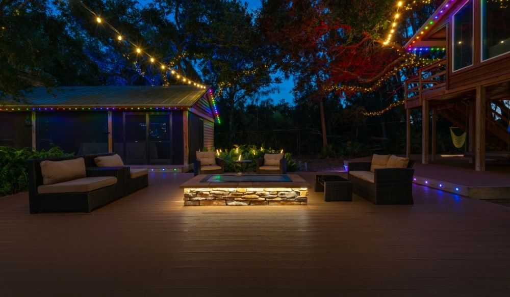 outdoor string lights, patio string lights
