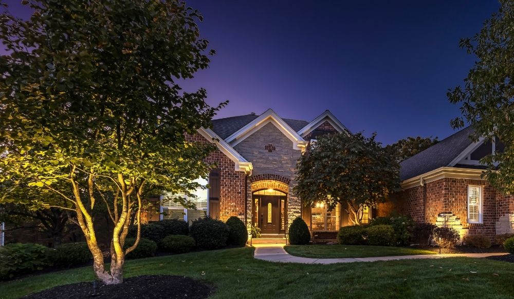 tree uplighting, outdoor uplighting for trees