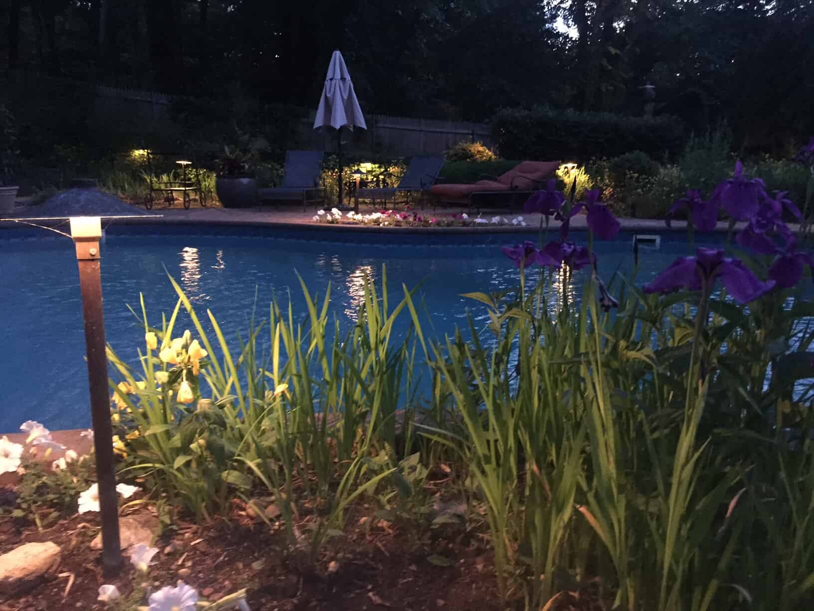Landscape lighting in Suffolk County, NY