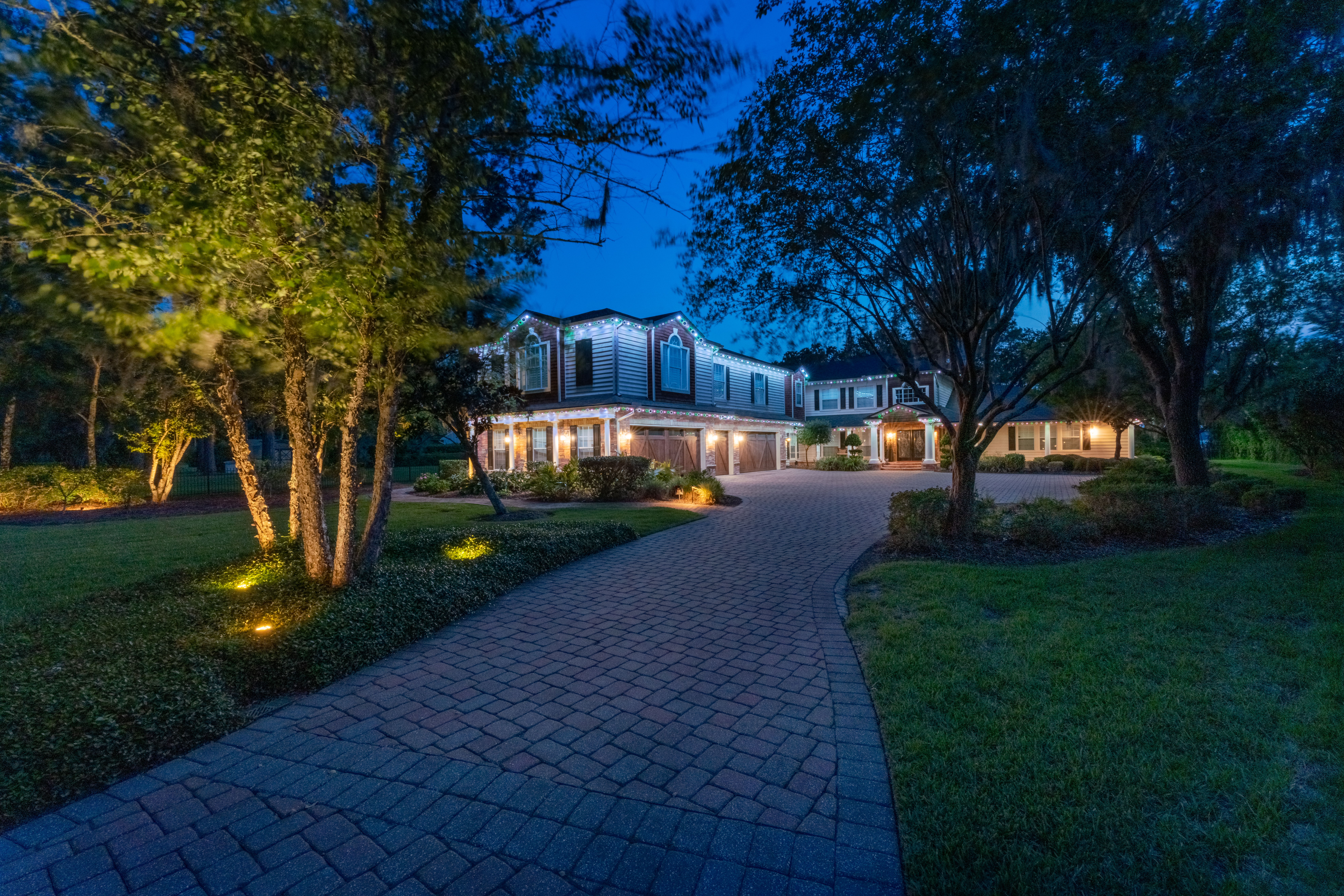 permanent roofline outdoor lighting naples florida