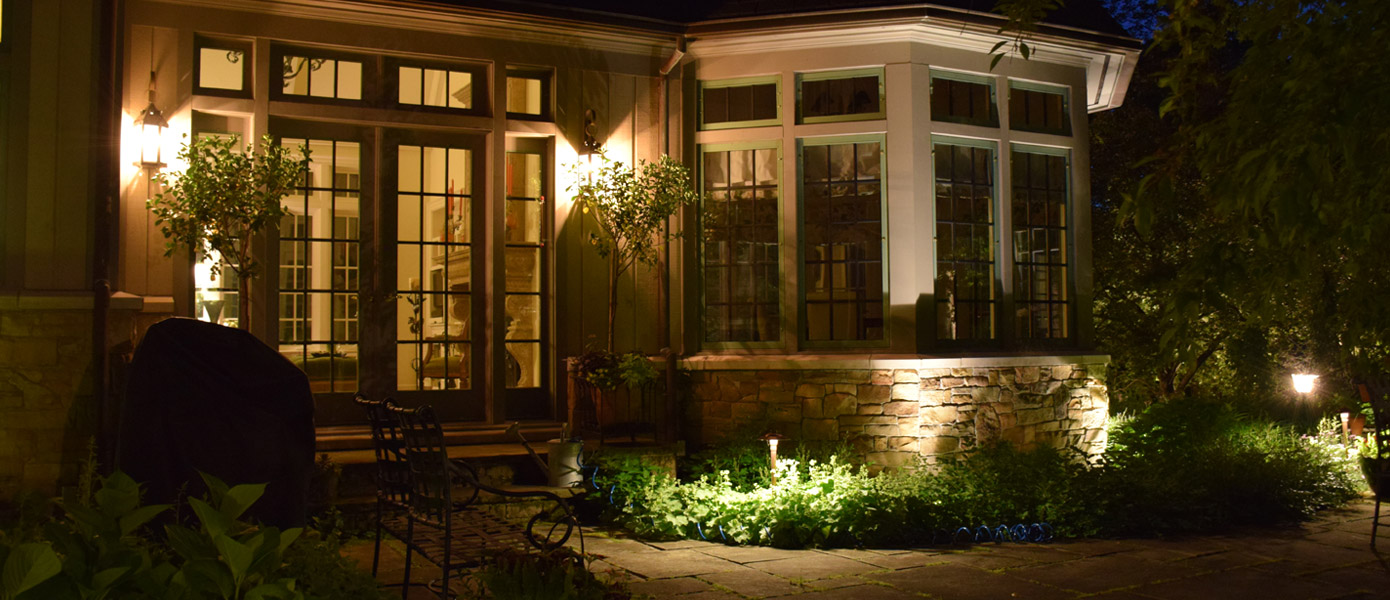outdoor patio and garden lighting in columbus oh