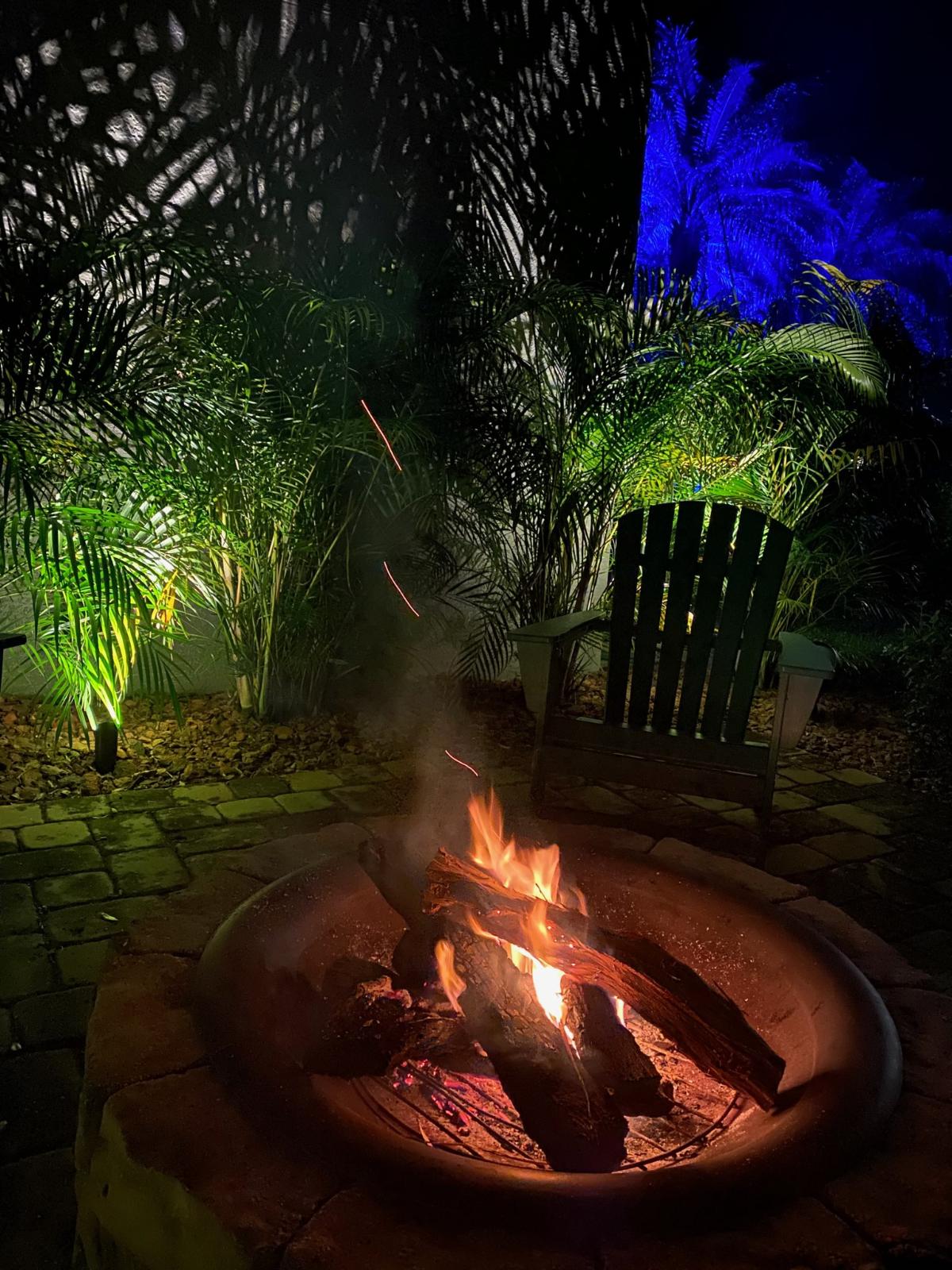 Clearwater Fire Pit Lighting