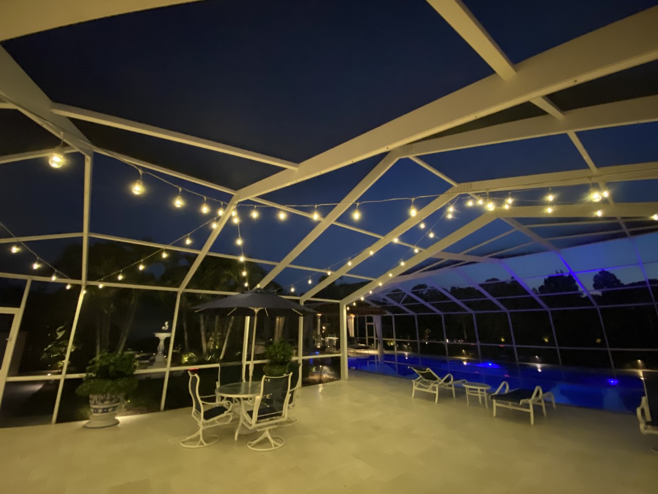 Can I Hang Outdoor Lights In My Lanai?