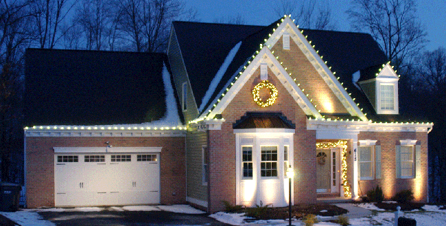 outdoor holiday lighting Lakewood Ohio
