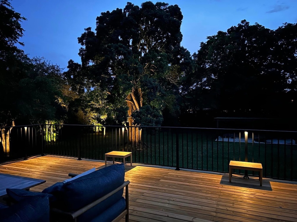 professional deck lighting hudson ohio