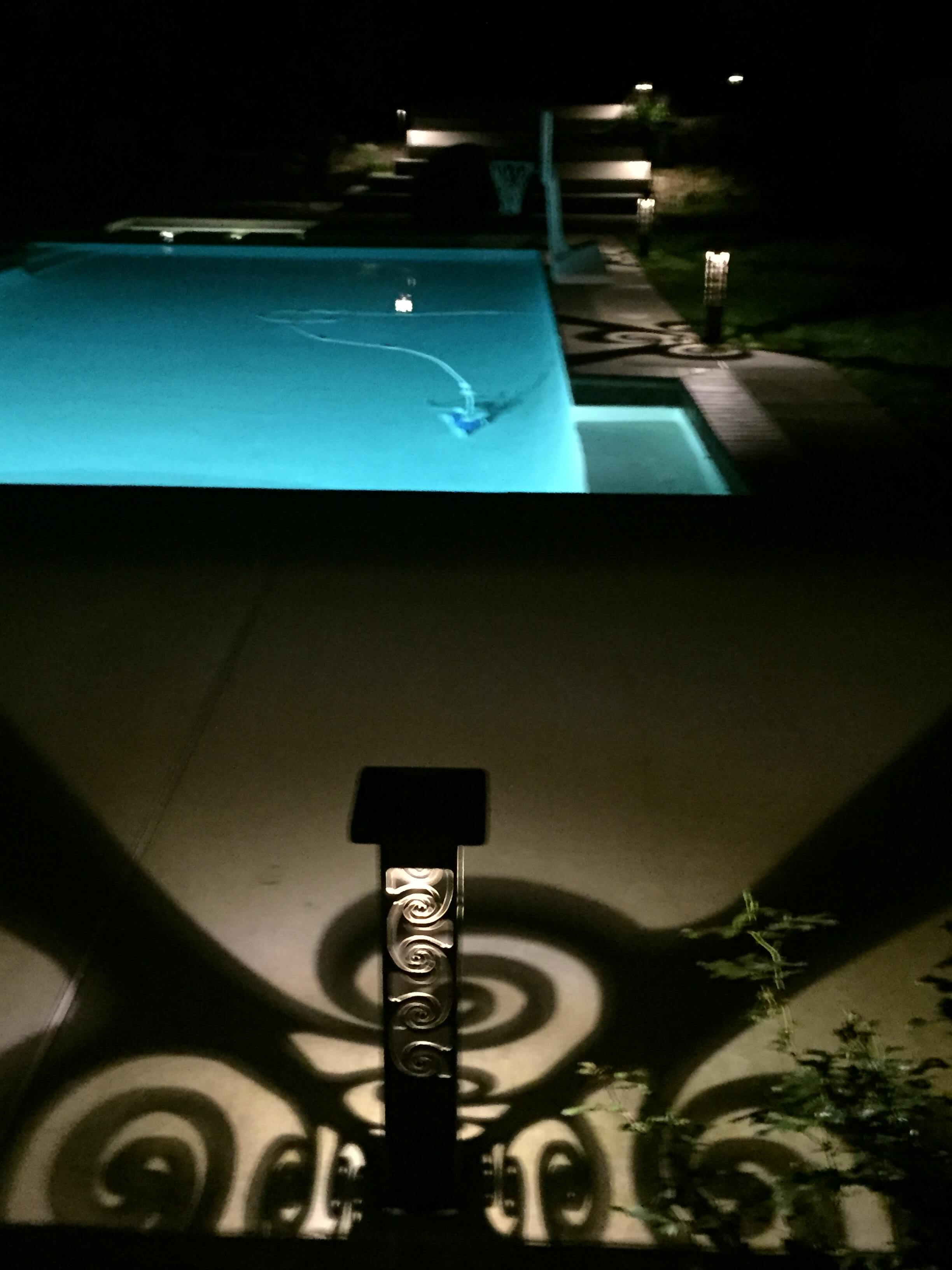 Decorative pool lighting 