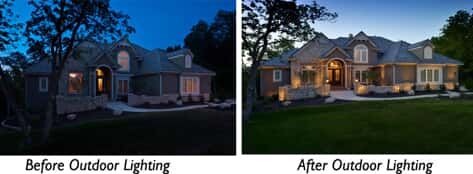 memphis home landscaping lighting 