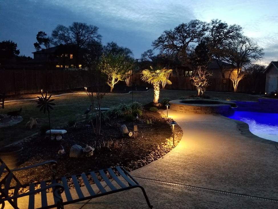 path lighting for pool/patio