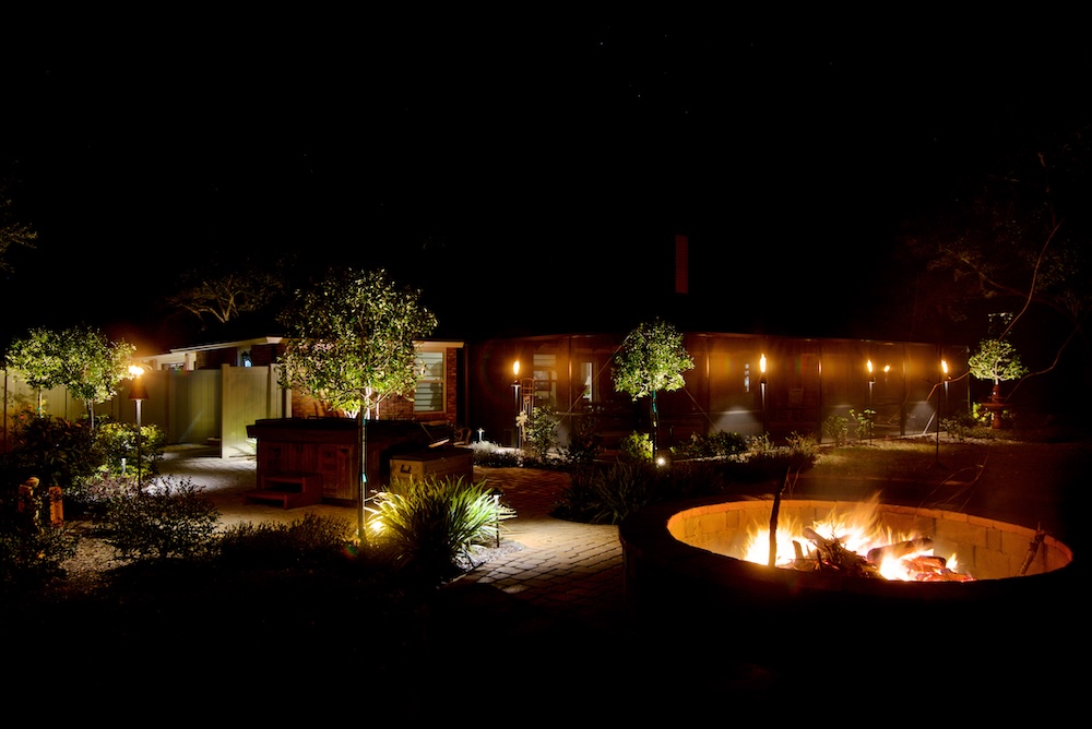 backyard lighting st augustine florida