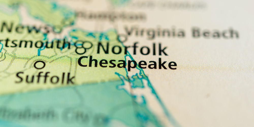 Chesapeake Map