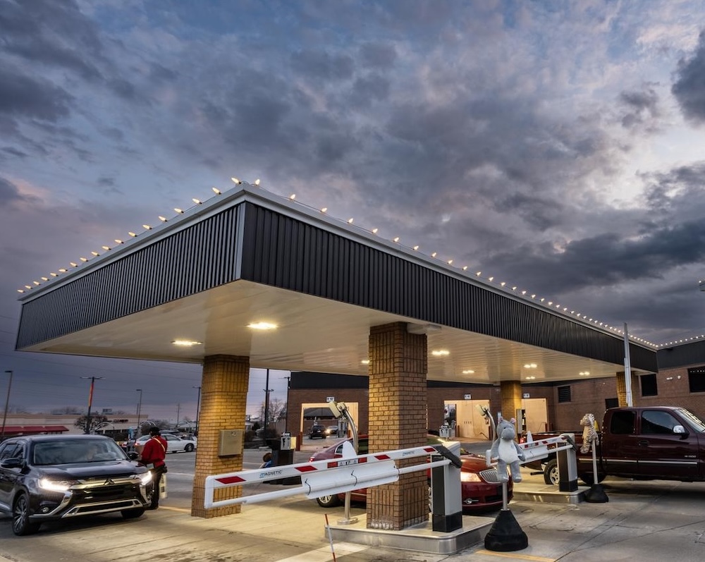 richmond virginia car wash permanent lighting