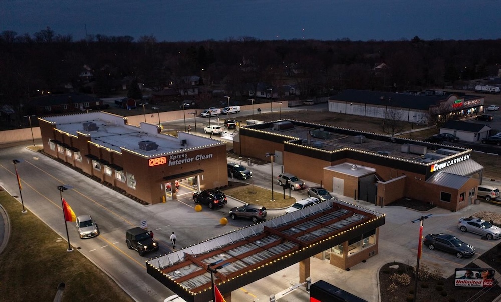 richmond virginia car wash permanent lighting