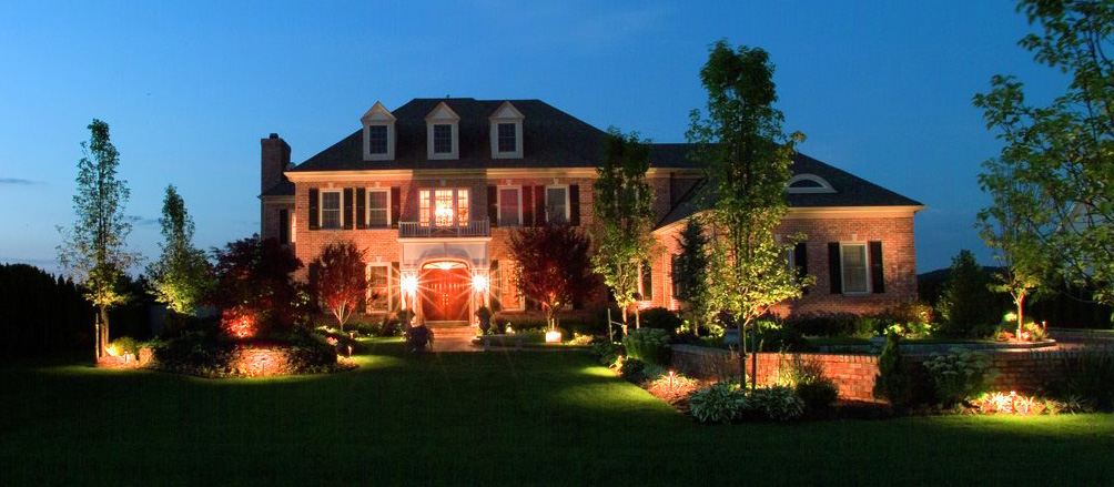 exterior home and landscape lighting 