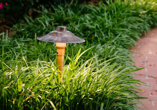 Landscape lighting in Indianapolis
