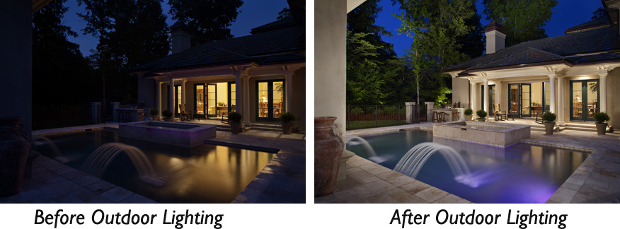 pool lighting transformation