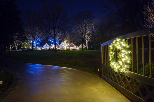 charlotte commercial holiday lighting 