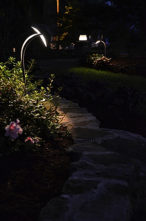 outdoor decorative ground lights in charlotte