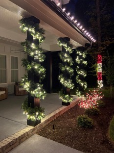 Front Patio Holiday Decor