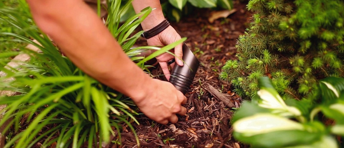 installing outdoor lights