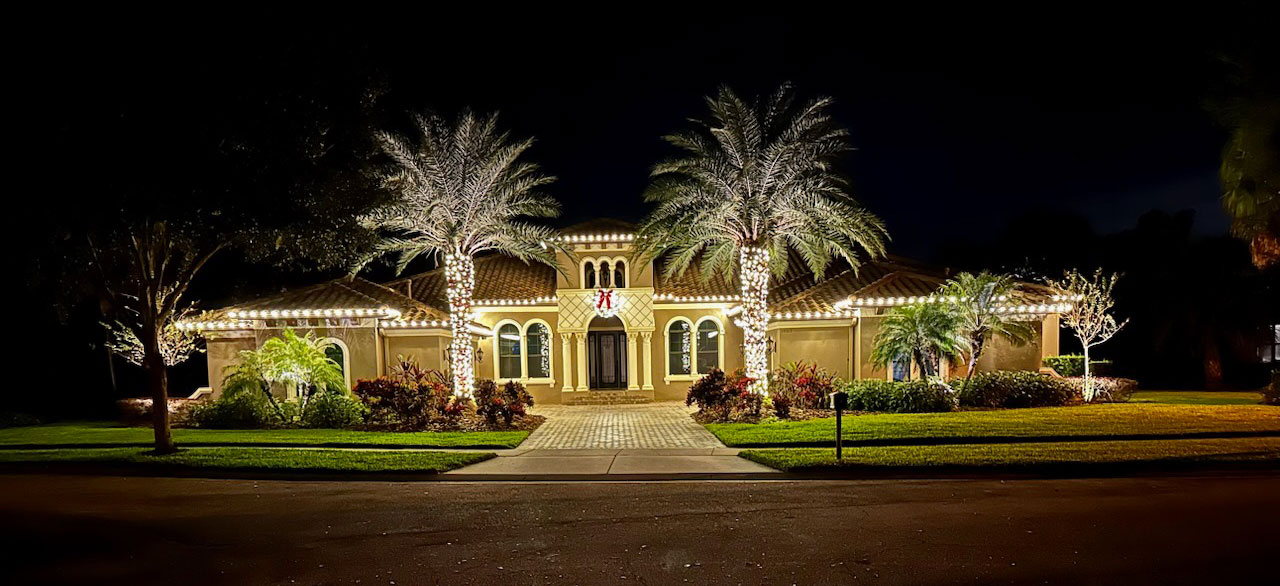 Christmas lights in Brandon, FL