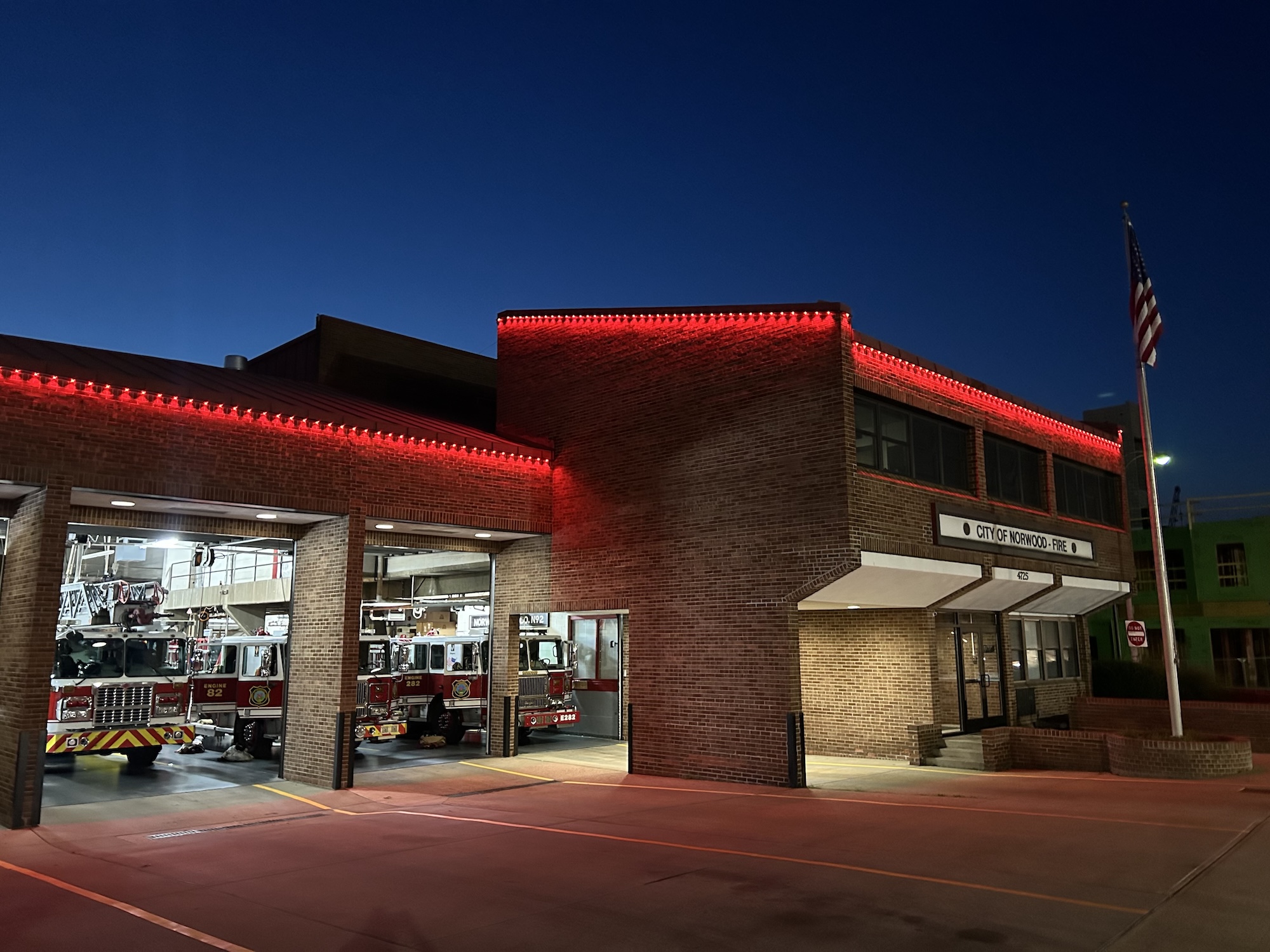 fire station lighting