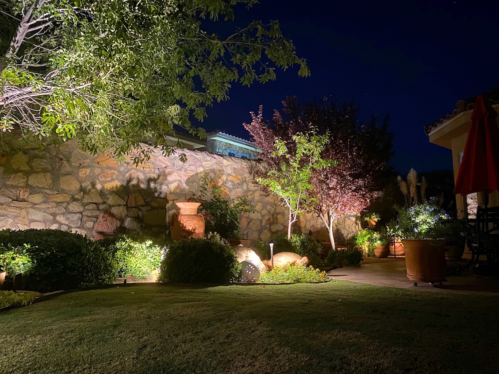 outdoor garden lighting in chesterton indiana